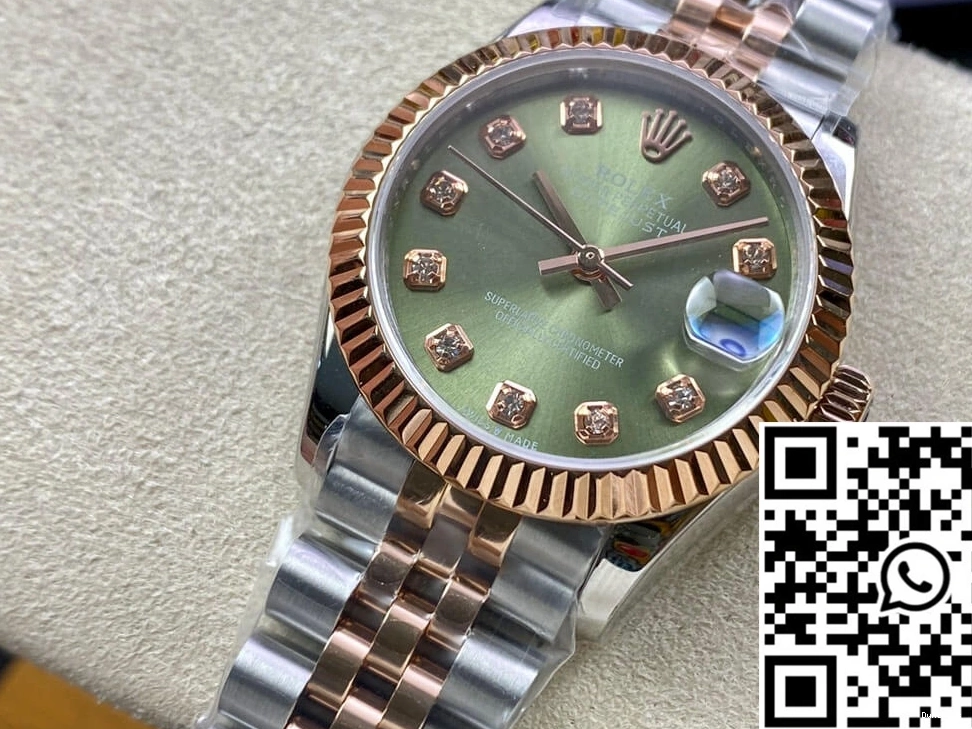 Factory Green 31MM EW Datejust Dial Rolex 1104